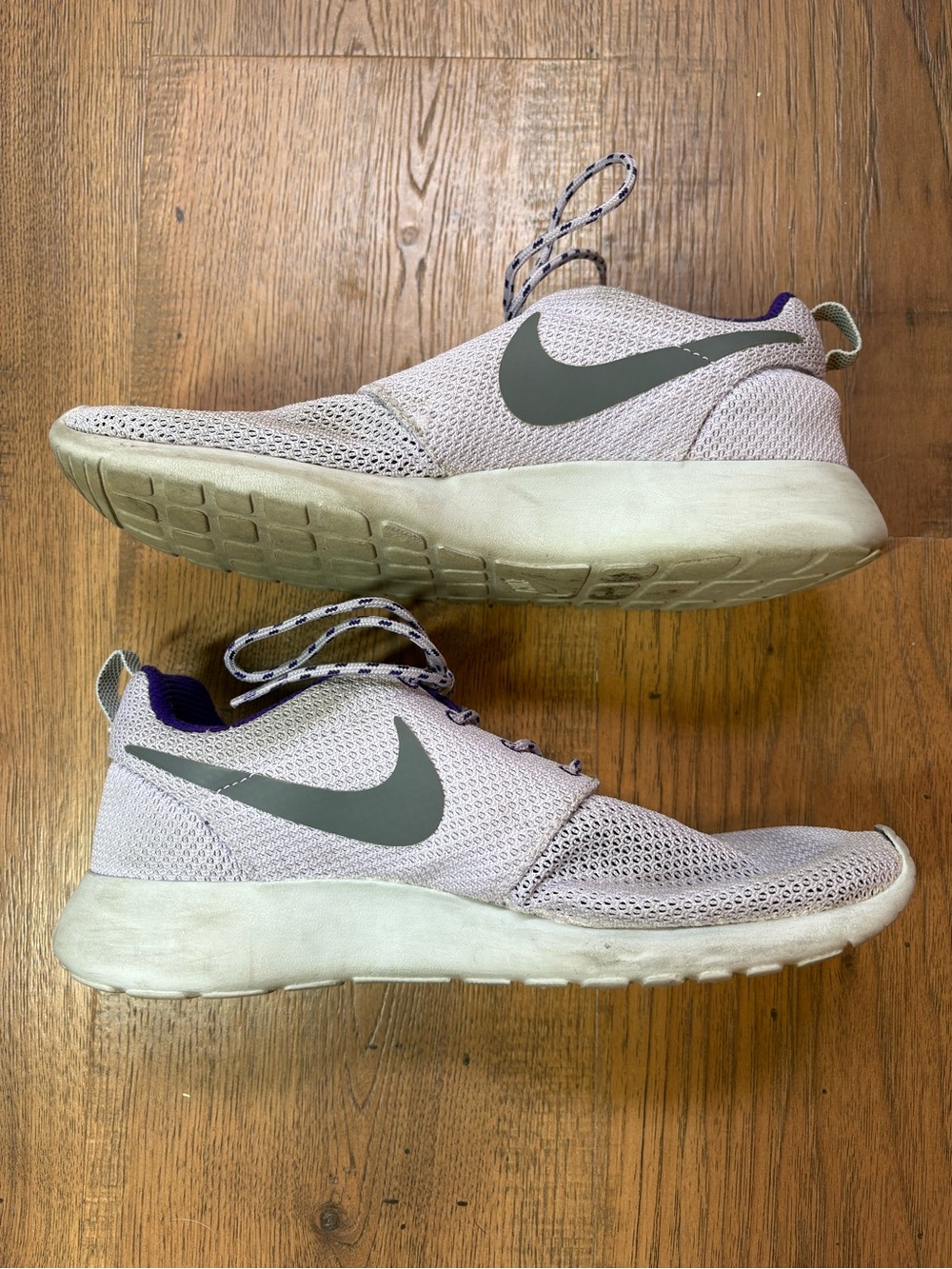 Nike Roshe Run Violet Frost Pure Platinum - Picture 2 of 12